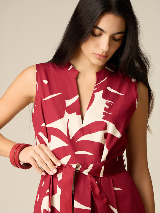 Oltre Oltre Abito da sera 7069R005064N0S6 Bordeaux A-Line Fit