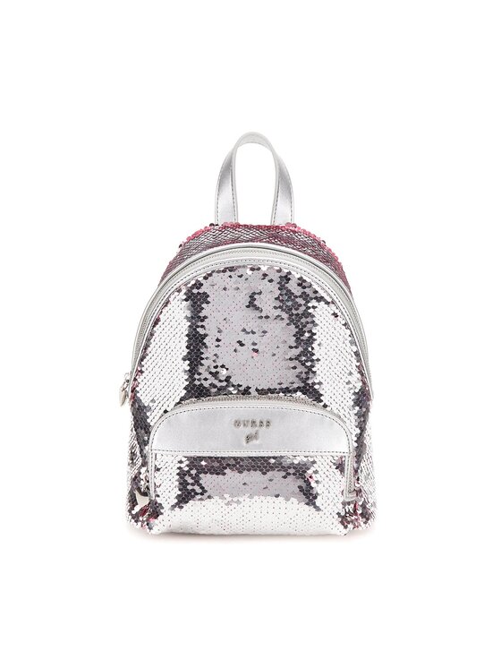 Guess Guess Rucksack J3BZ23 WFTQ0 Silberfarben