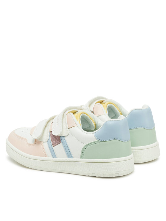Tommy Hilfiger Tommy Hilfiger Laisvalaikio batai Flag Low Cut Velcro SNeaker T1A9-33730-1439 S Spalvota