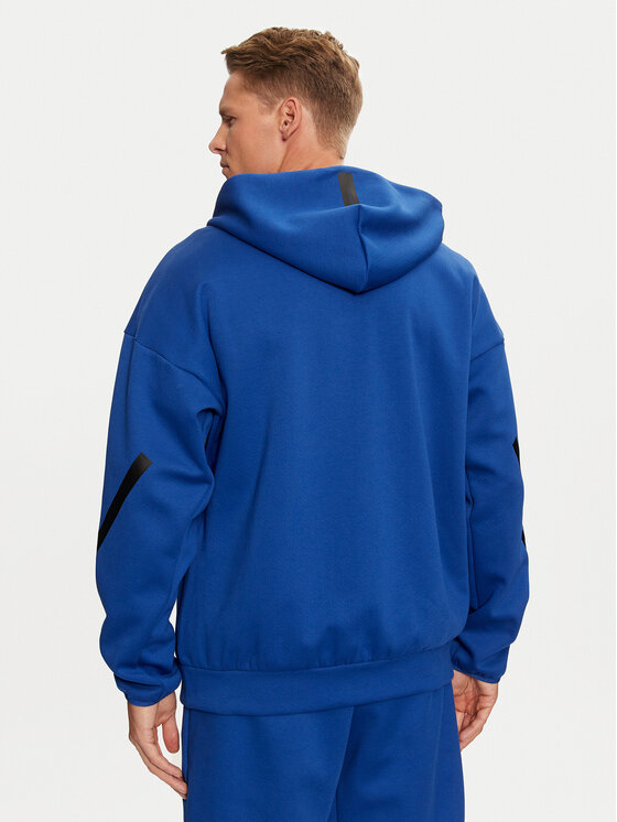 adidas adidas Majica dugih rukava Z.N.E. JF6388 Plava Regular Fit
