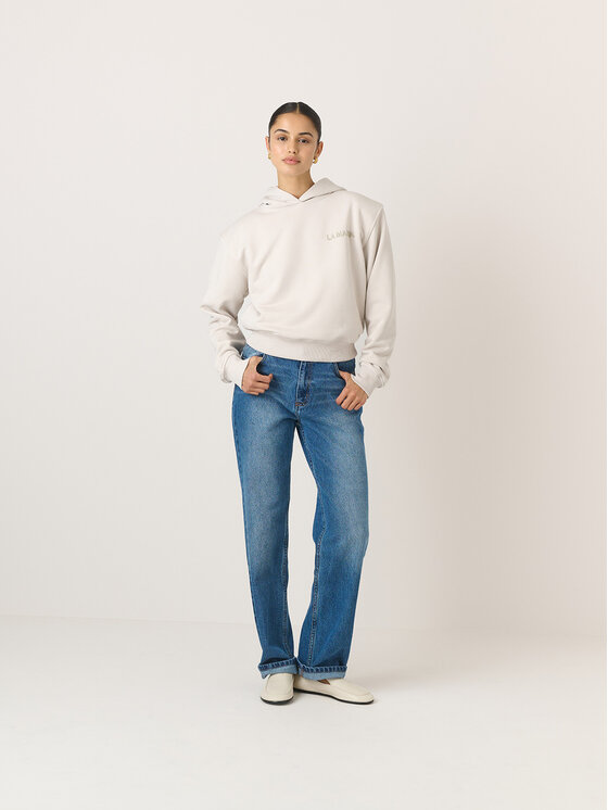 La Mania La Mania Felpa LIO Écru Classic Fit