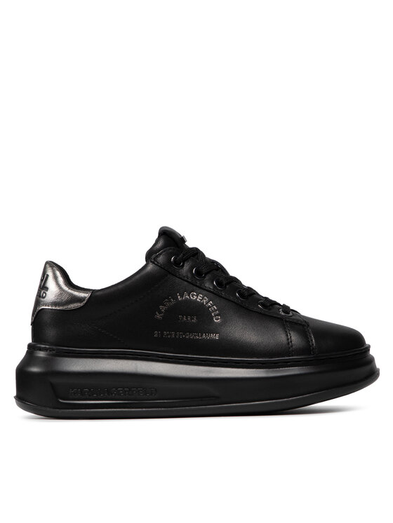 Sneakers KARL LAGERFELD KL62538 Black Lthr/Mono
