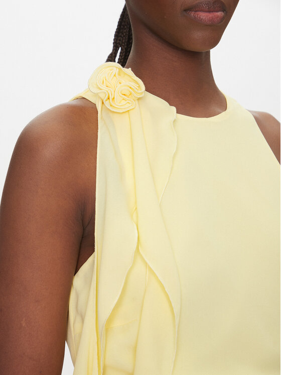 BARDOT BARDOT Abito da cocktail 59046DB Giallo Regular Fit