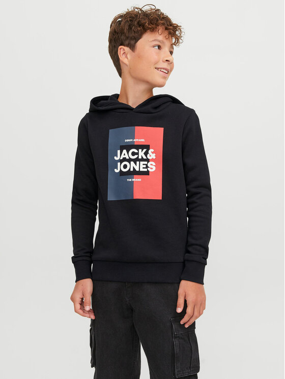 Jack&Jones Junior Majica Dugih Rukava 12237105 Crna Regular Fit