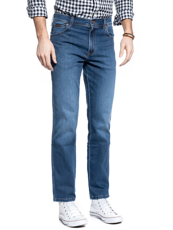 Wrangler Wrangler Jeansy TEXAS Niebieski Straight Fit