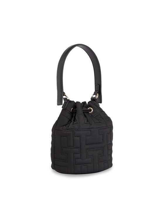 Tommy Hilfiger Tommy Hilfiger Soma Tj Chic Nylon Bucket AW0AW14864 Melns