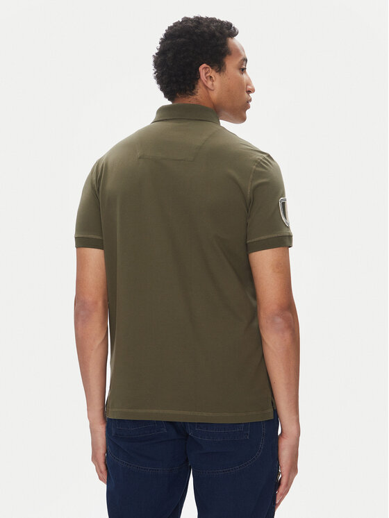 Aeronautica Militare Aeronautica Militare Polo majica 251PO1851P344 Khaki Regular Fit