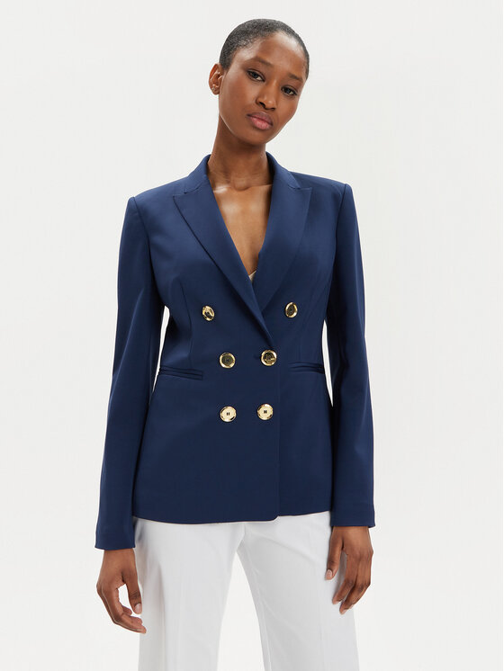 PINKO Pinko Švarkas Alexia Giacca . 100256 A1L3 Tamsiai mėlyna Regular Fit