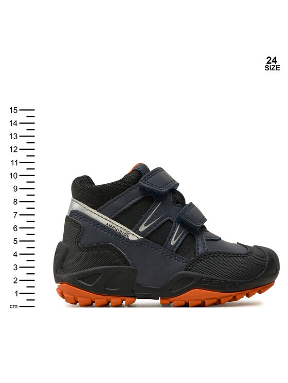 Geox Geox Trzewiki Jr New Savage B Abx J261WA 0MEFU C0659 M Granatowy