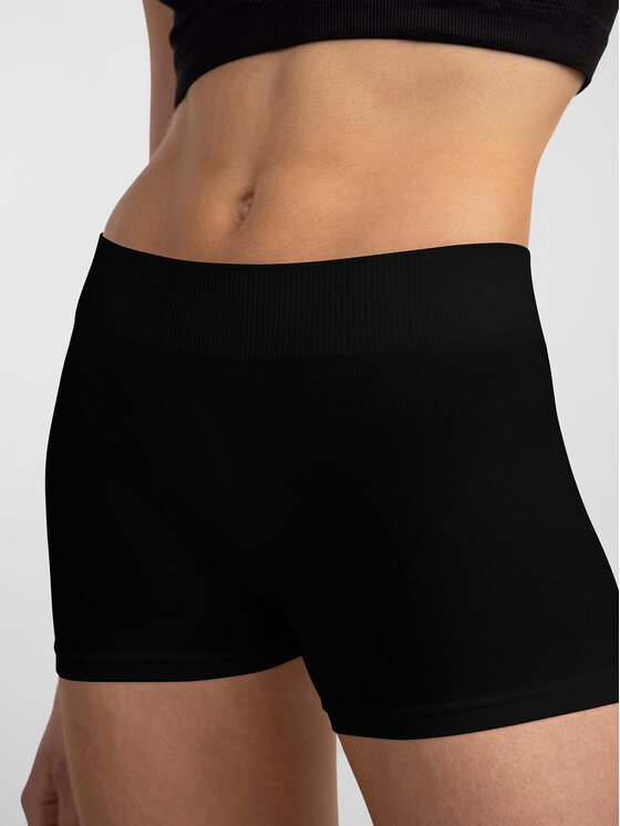 Pieces Pieces Kratke hlače 17065440 Crna Slim Fit