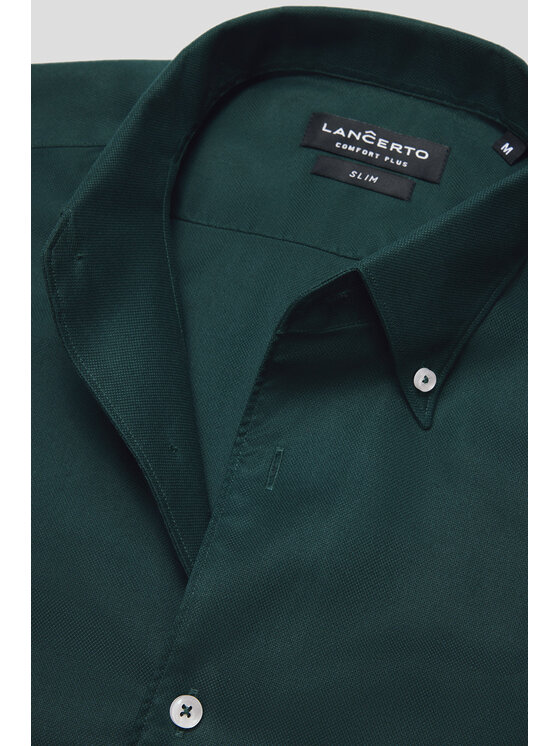 Lancerto Lancerto Koszula Ebba KO073224000026 Zielony Slim Fit