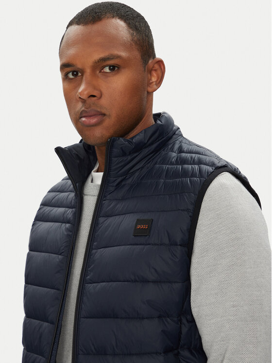 BOSS BOSS Prsluk Odeno2 50530966 Tamnoplava Slim Fit