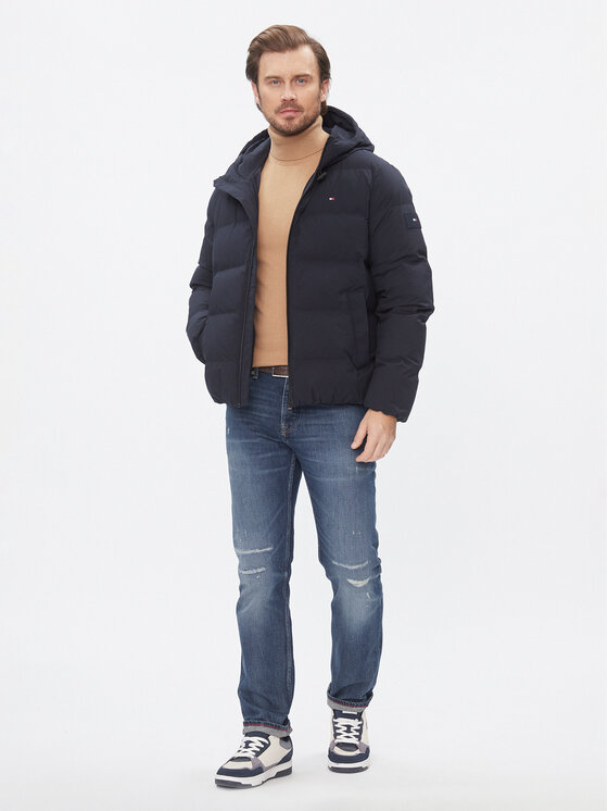 Tommy Hilfiger Tommy Hilfiger Зимно яке MW0MW33958 Тъмносин Regular Fit