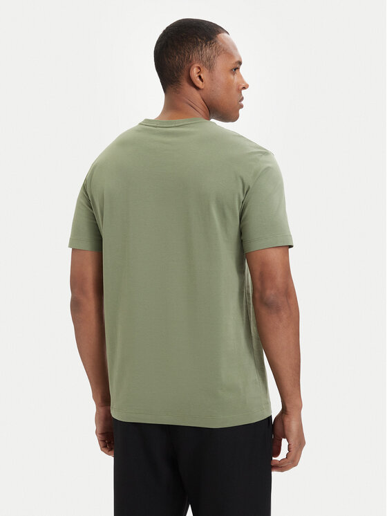 Gant Gant T-Shirt Shield  2003184 Zielony ciemny Regular Fit