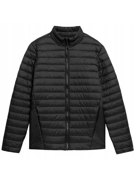 4F 4F Kurtka przejściowa TDJAM084 Czarny Comfortable Fit