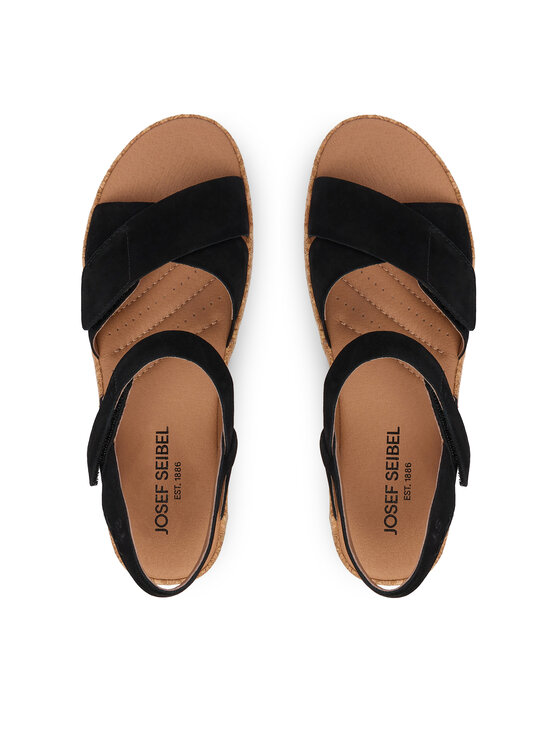 Josef Seibel Josef Seibel Босоніжки Evita 03 69603 Чорний