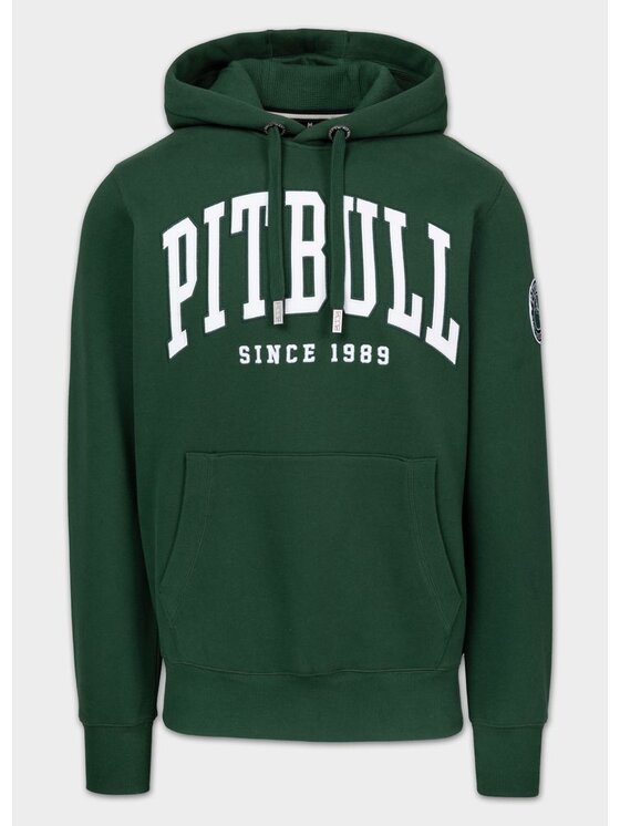 PITBULL PITBULL Bluza NORTON Zielony Regular Fit