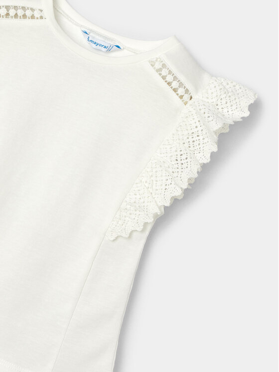 Mayoral Mayoral Majica 3082 Écru Regular Fit