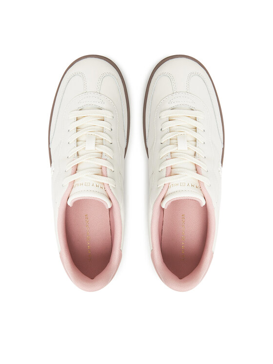 Tommy Hilfiger Tommy Hilfiger Tenisice Th Premium Heritage Sneaker FW0FW08755 Écru