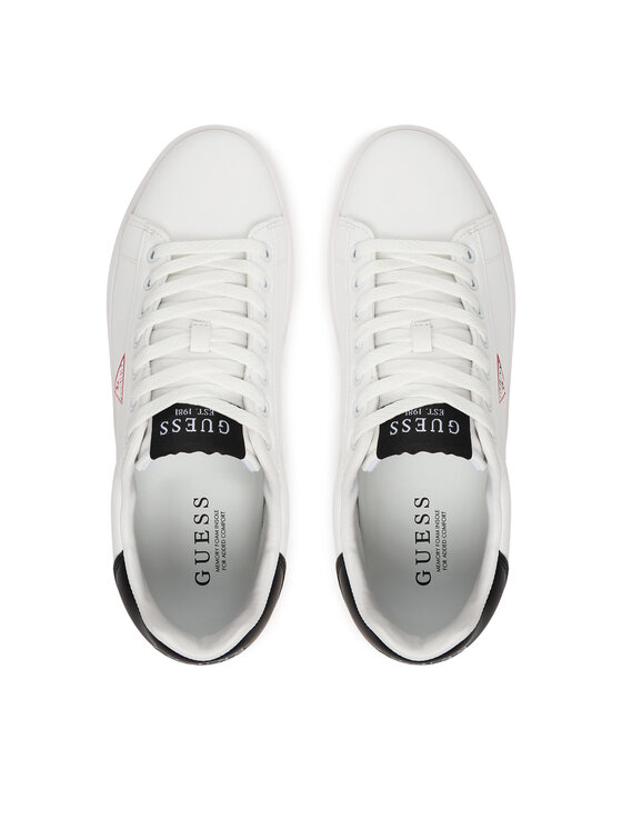 Guess Guess Sneakersy FMJYUK ELE12 Biela