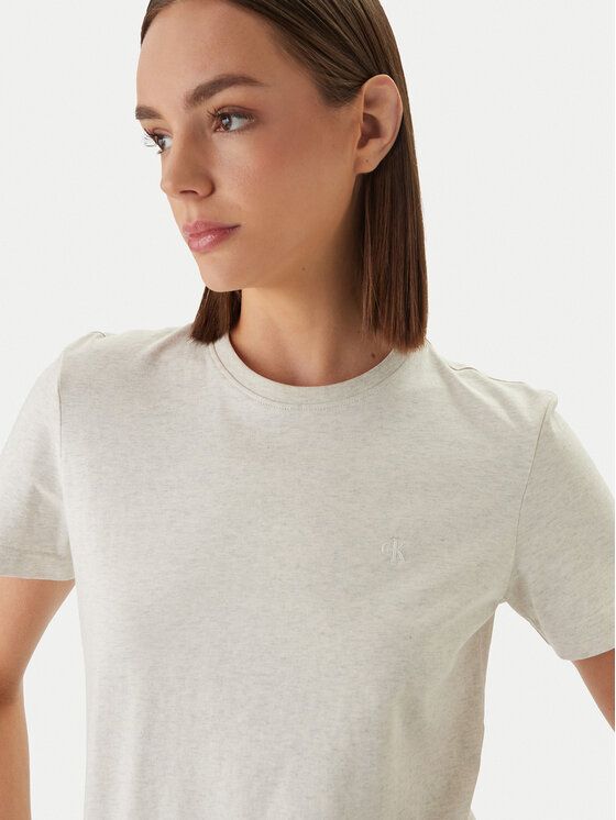 Calvin Klein Jeans Calvin Klein Jeans Тишърт Monogram LV047B224G Сив Regular Fit