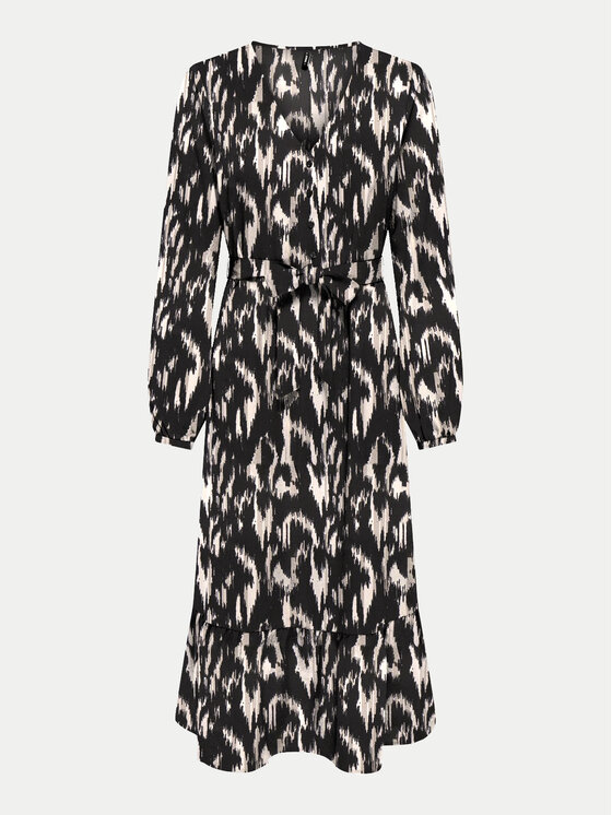 ONLY ONLY Rochie tip cămașă Nova 15331901 Negru Regular Fit