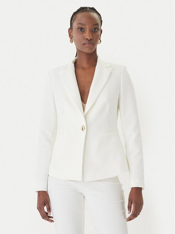 Rinascimento Sacou CFC0128647003 Alb Regular Fit