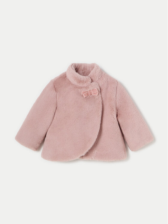 Mayoral Mayoral Pelzmantel 2477 Rosa Regular Fit