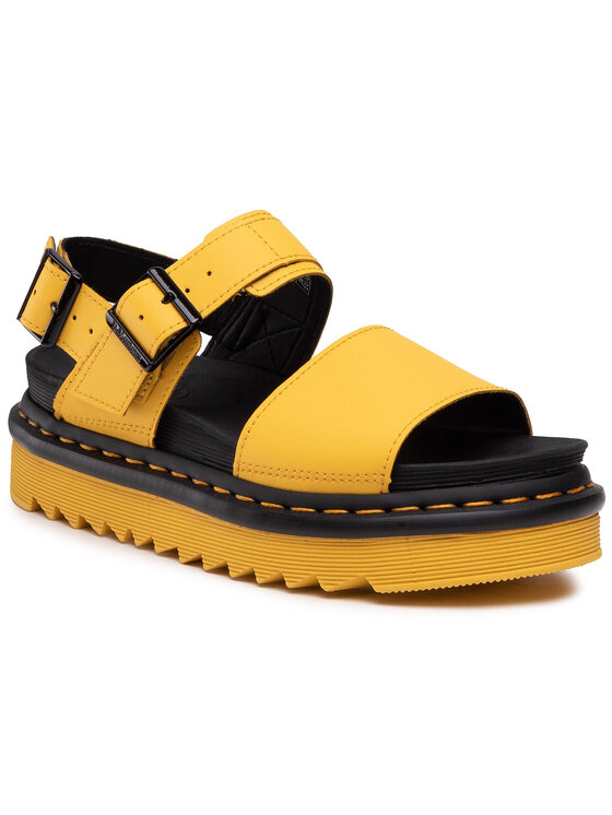 Dr. Martens Sandales Voss 26541703 Jaune Modivo