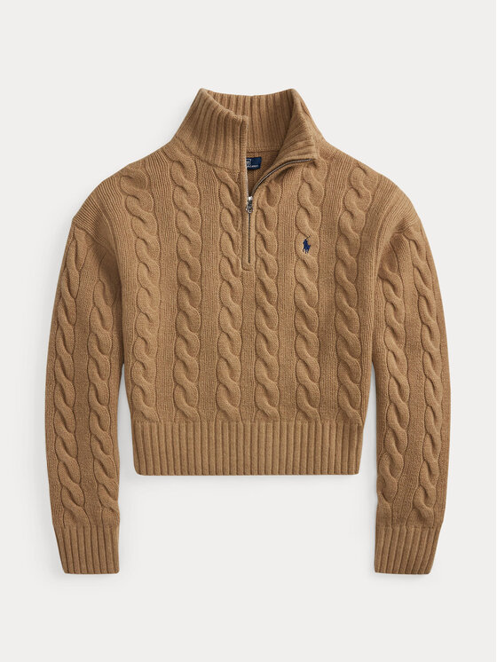 Polo Ralph Lauren Polo Ralph Lauren Svetr 211972130002 Béžová Relaxed Fit