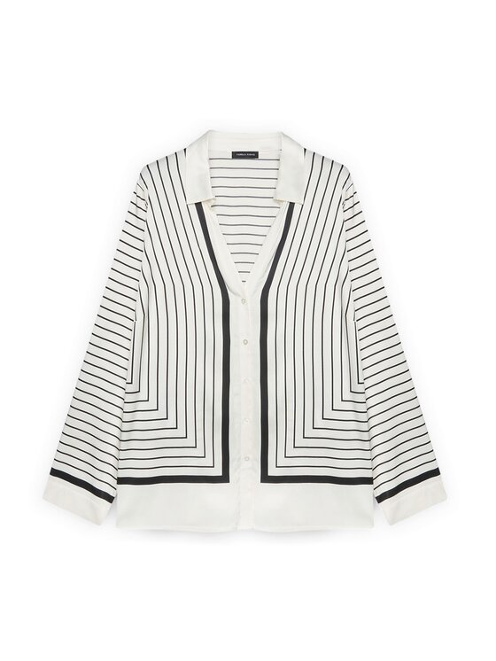 Fiorella Rubino Fiorella Rubino Camicia 5032T001436N0Z3 Bianco A-Line Fit