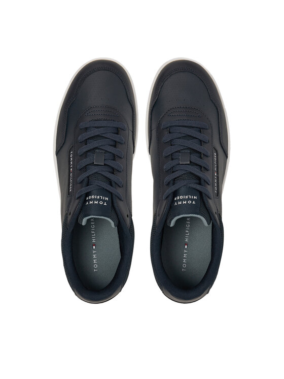 Tommy Hilfiger Tommy Hilfiger Tossud Th Basket Core Lth Pinperf FM0FM05466 Tumesinine