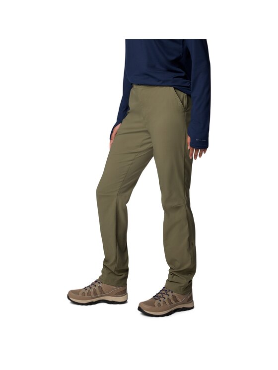 Columbia Columbia Spodnie materiałowe 208708 Zielony Regular Fit