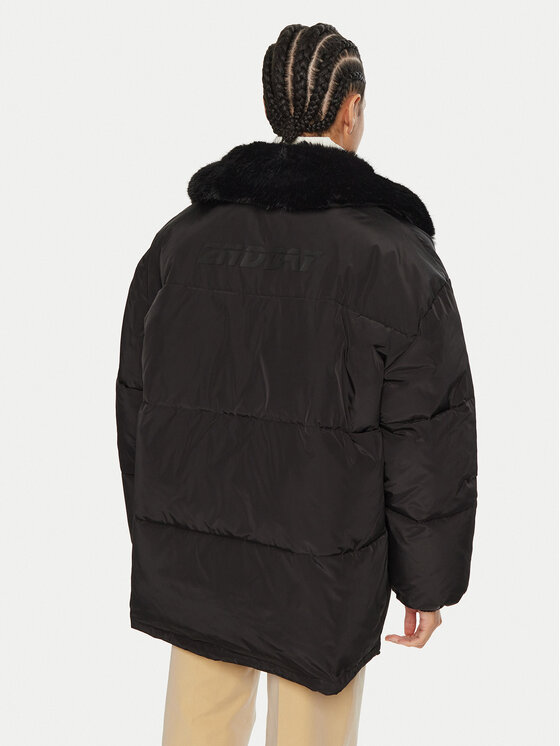2NDDAY 2NDDAY Μπουφάν χειμωνιάτικο Luis 2245111505 Μαύρο Oversize