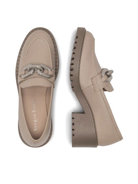 Sergio Bardi Sergio Bardi Loaferai WB-B1001-01SB Smėlio