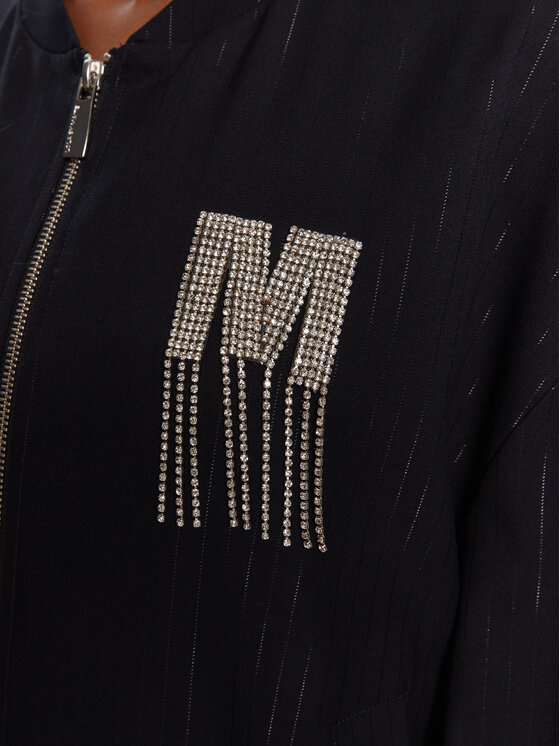 LOLA CASADEMUNT LOLA CASADEMUNT Bomberjacke MF2502005 Dunkelblau Loose Fit