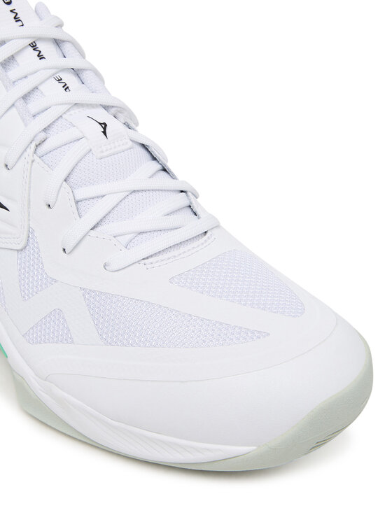Mizuno Mizuno Încălțăminte pentru sporturi de interior Wave Momentum Pro Mid V1GA2545 Alb