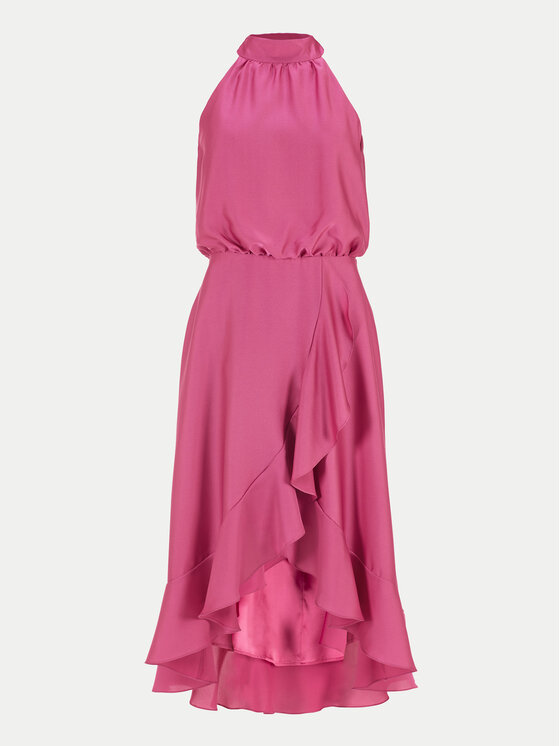 Swing Swing Cocktail obleka 5AG22700 Roza Regular Fit