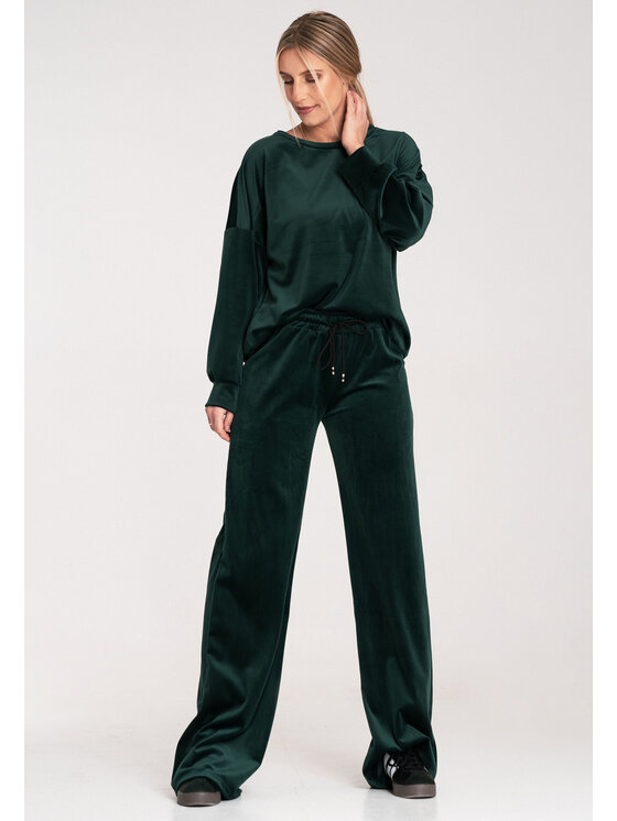 FIGL FIGL Tepláková souprava M1100 Zelená Regular Fit