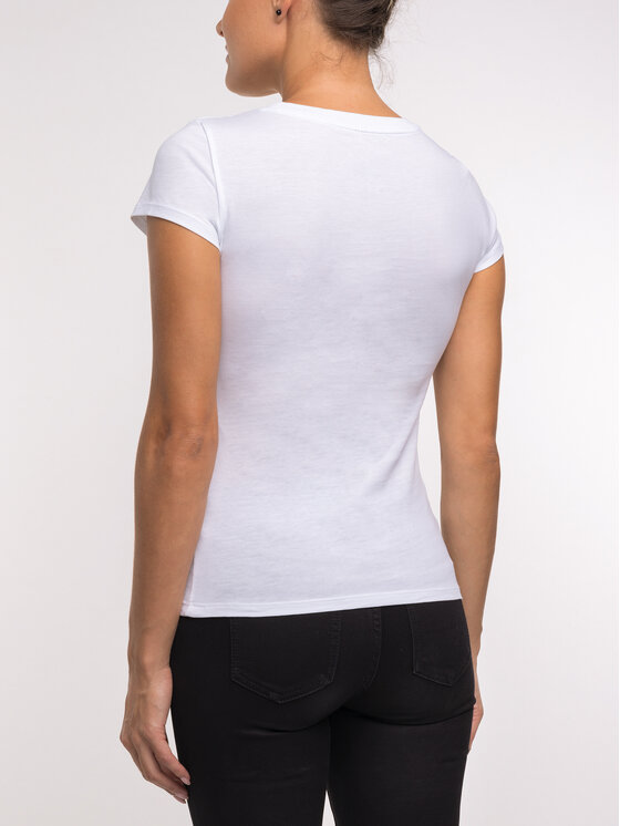 Armani Exchange Armani Exchange T-shirt 8NYT83 YJ16Z 1000 Bianco Regular Fit