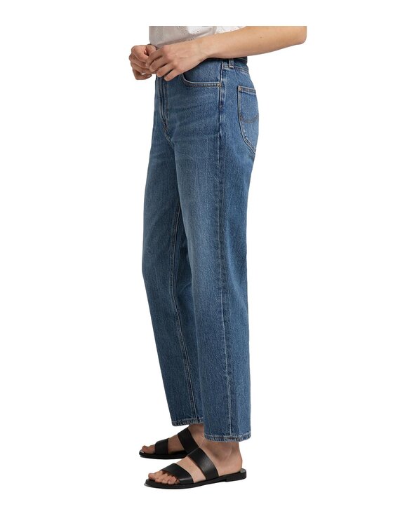 Lee Lee Jeansy L30UMWMQ Niebieski Regular Fit