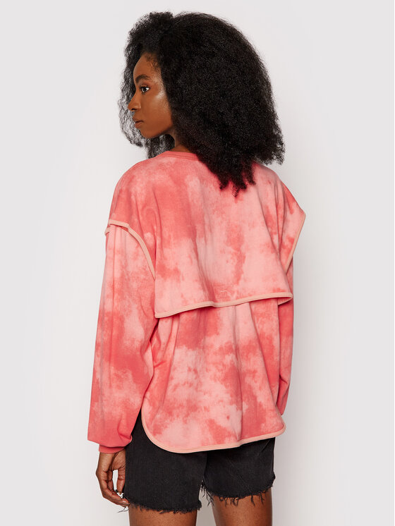 Felpa Vented Fleece Crew 10021452-A01 Rosa