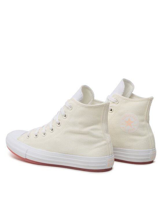 Converse Converse Plátenky Chuck Taylor All Star Hi A05021C Écru