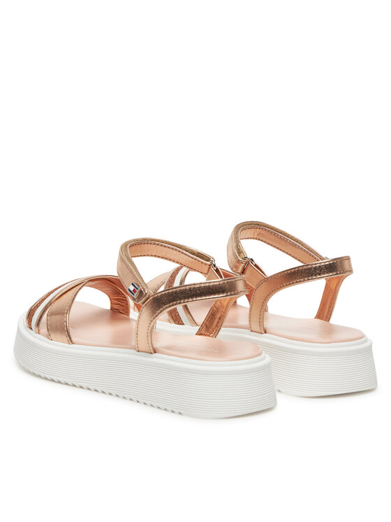 Tommy Hilfiger Tommy Hilfiger Sandali Sandal T4A2-33800-0569 S Oro rosa