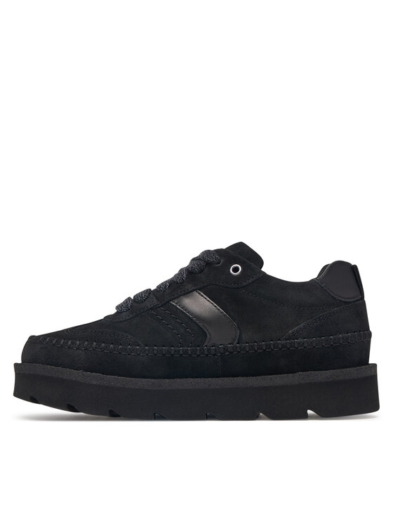 Clarks Clarks Снікерcи Meare Eve 26328099 Чорний