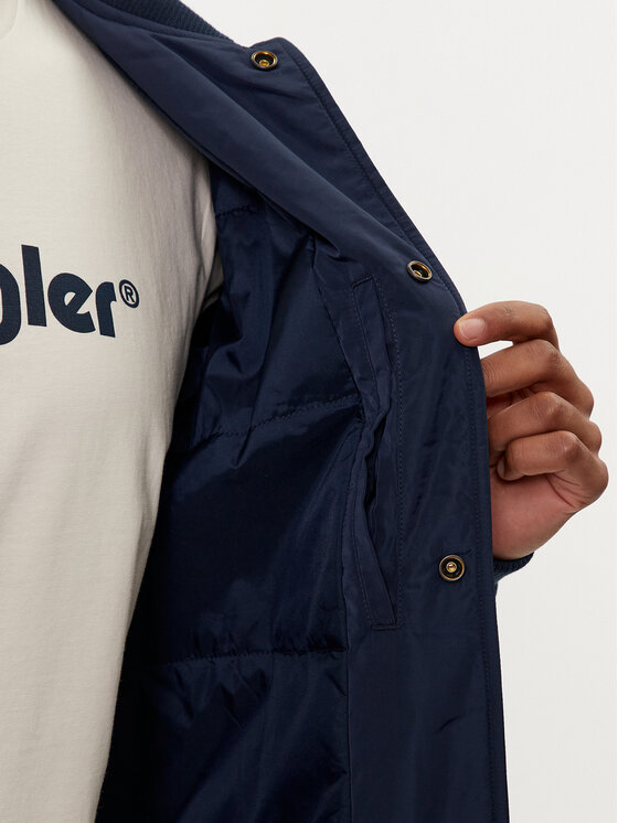 Wrangler Wrangler Куртка бомбер Transitional 112350422 Cиній Regular Fit