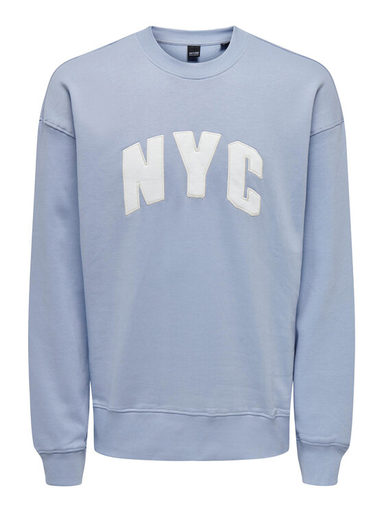 Only & Sons Only & Sons Sweatshirt 22026376 Blau Regular Fit