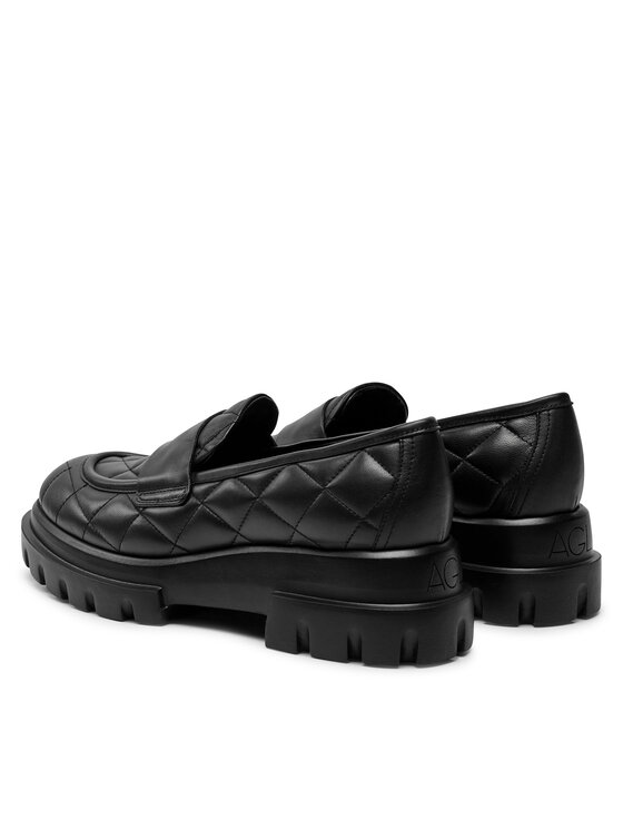 AGL AGL Loafers Celeste Matelasse D756033PGKA0761013 Μαύρο