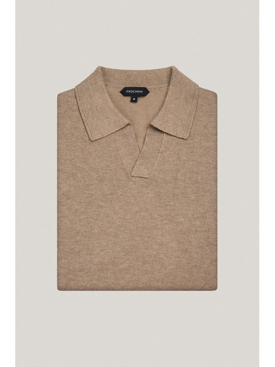 Próchnik Próchnik Polo PM6 PO073125000047 Beżowy Regular Fit
