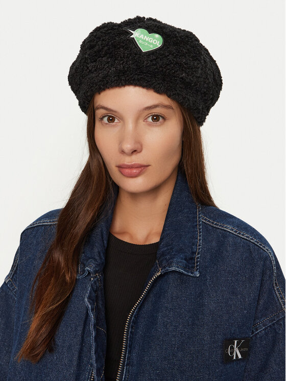 Beretă Kangol Manga Beret K5423 Negru